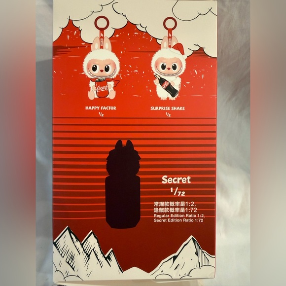 Pop Mart Coca Cola Vinyl Face Plush Pendant “Surprise Shake” - Picture 5 of 7